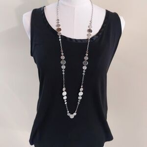 Banana Republic Black sleeveless top